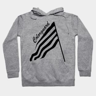 Tilted Colorguard Flag Hoodie